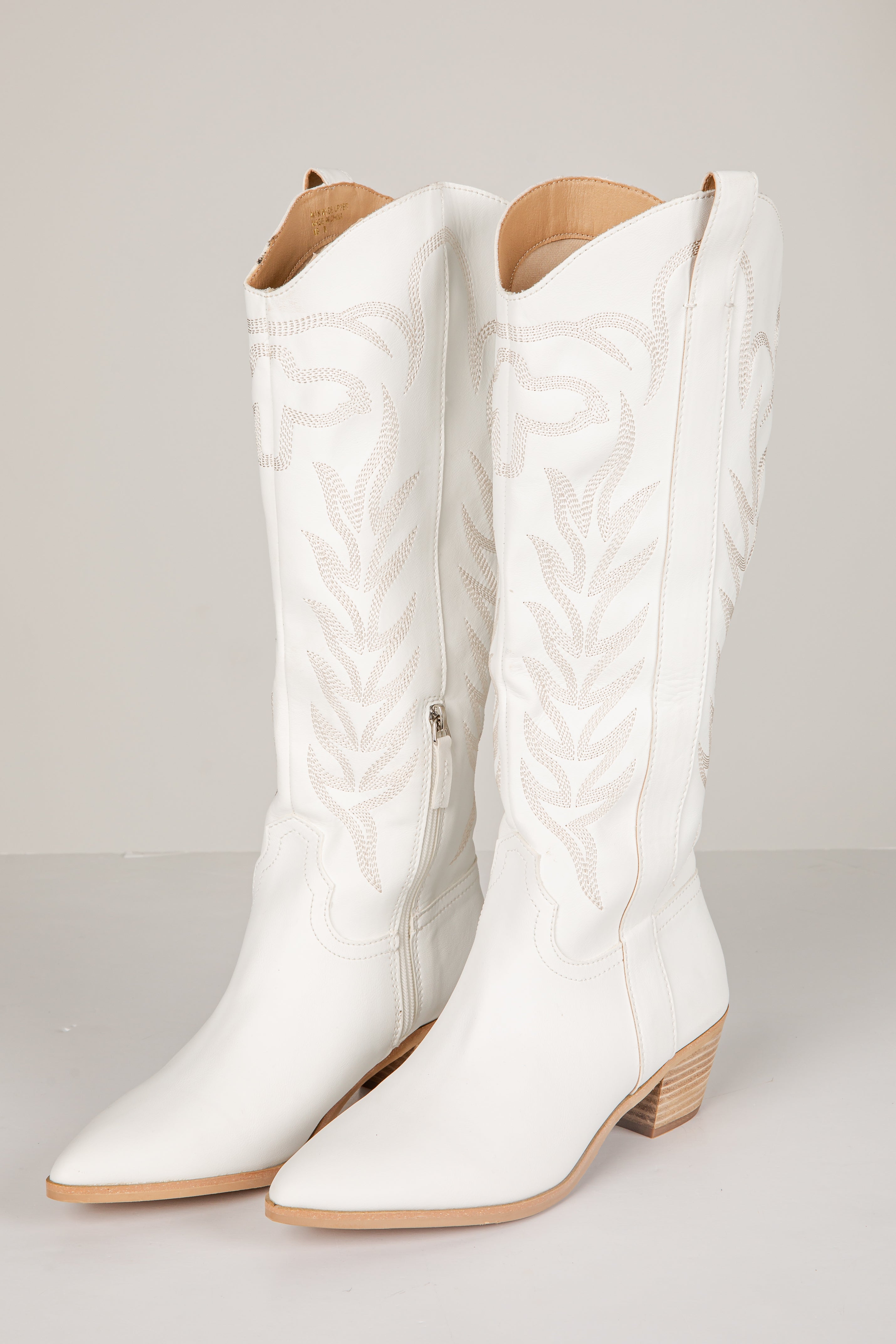 From Here On Out White Western Boots