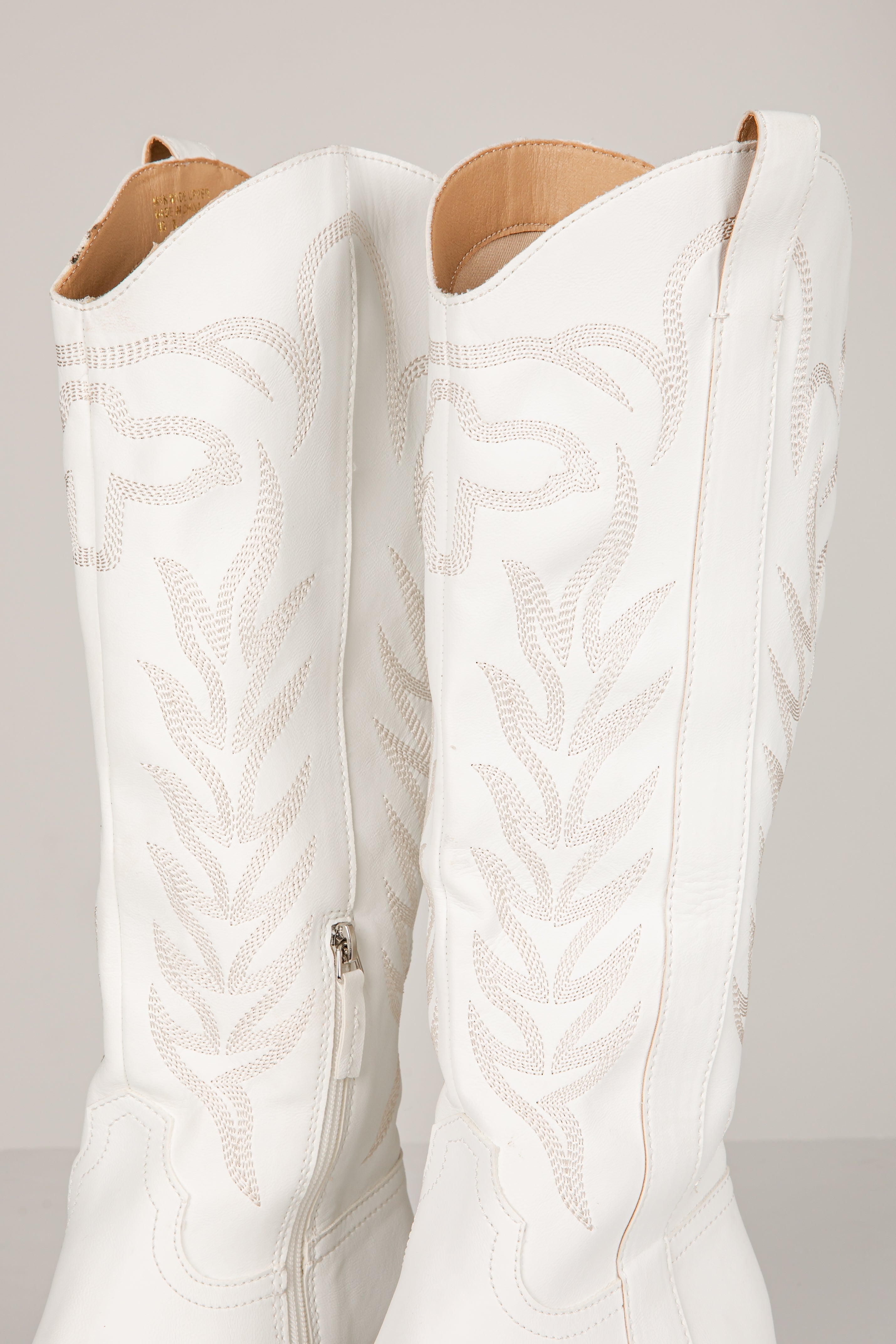 From Here On Out White Western Boots