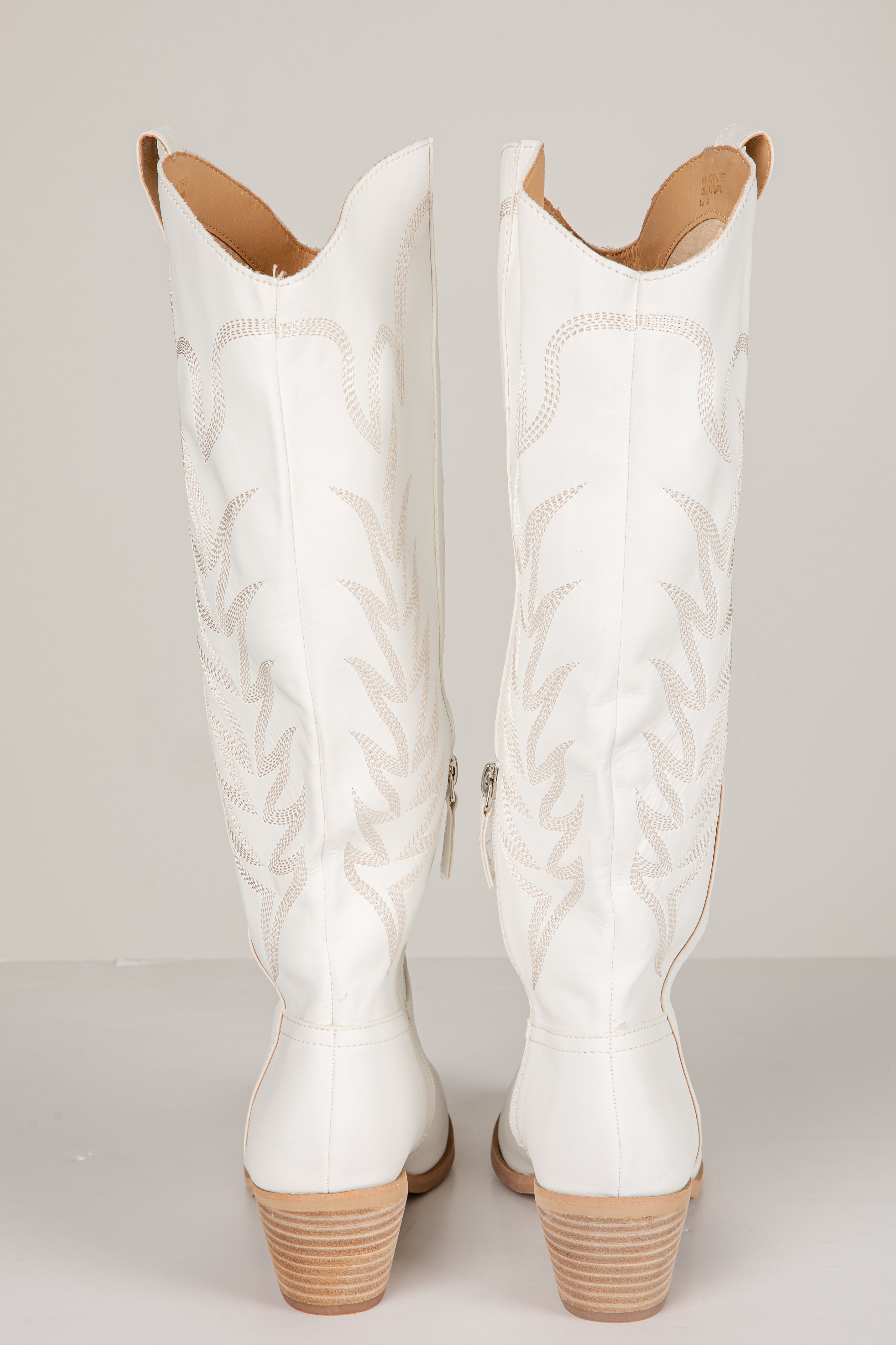 From Here On Out White Western Boots