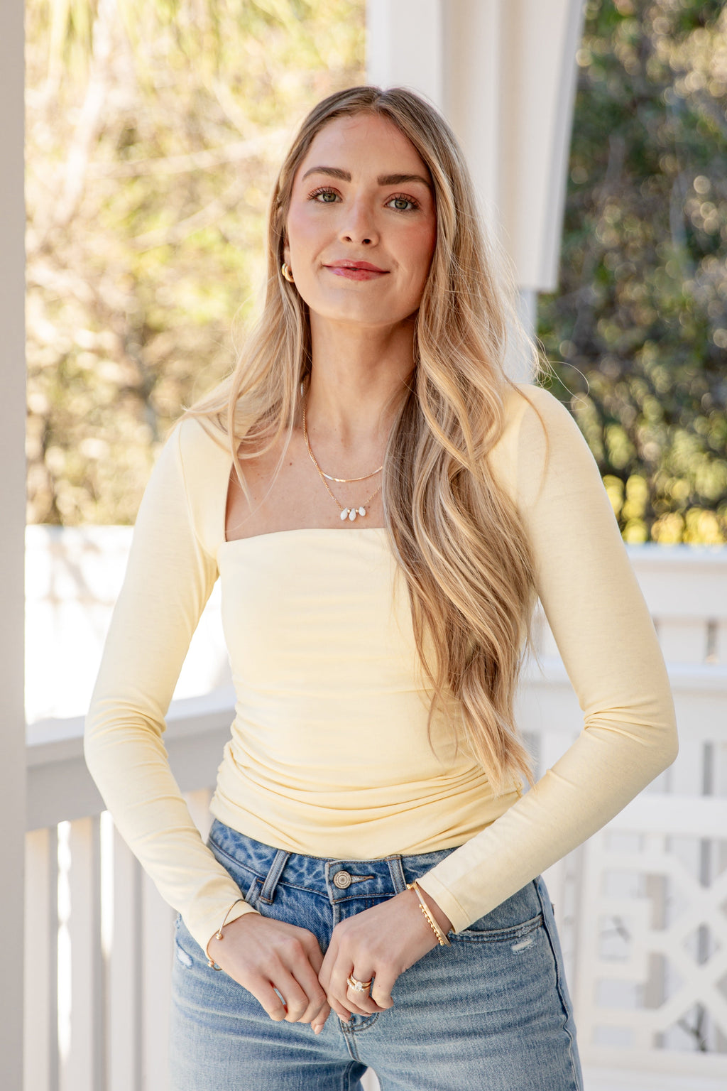 FINAL SALE - Happy Little Moments Long Sleeve Top