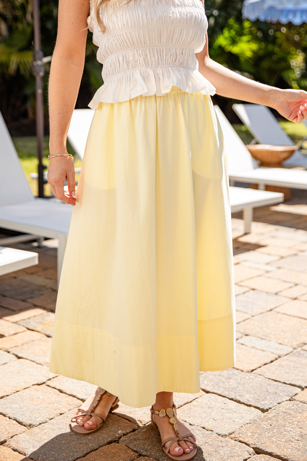 Rooftop In Ravello Maxi Skirt