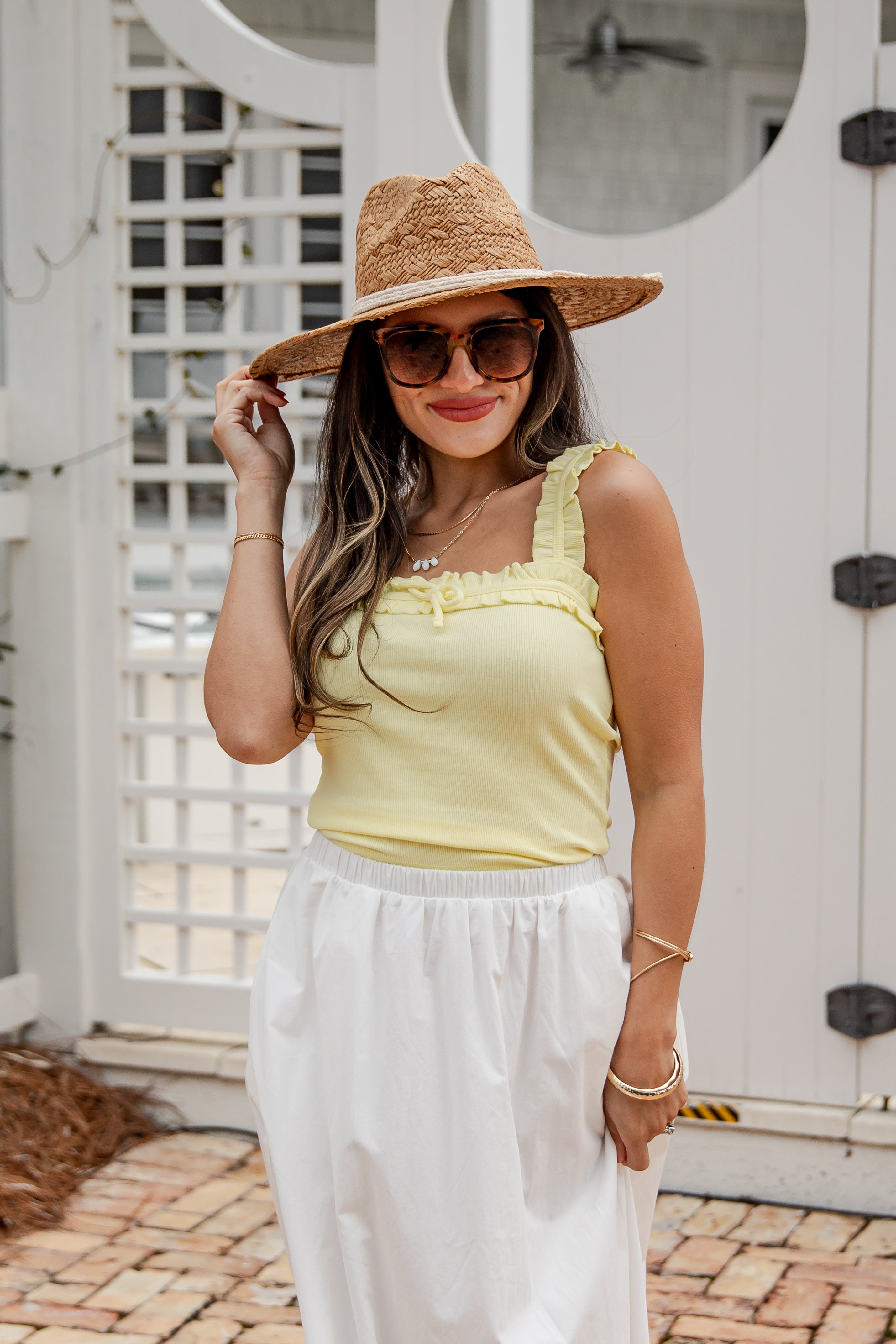 Sweet Escape Ruffle Tank