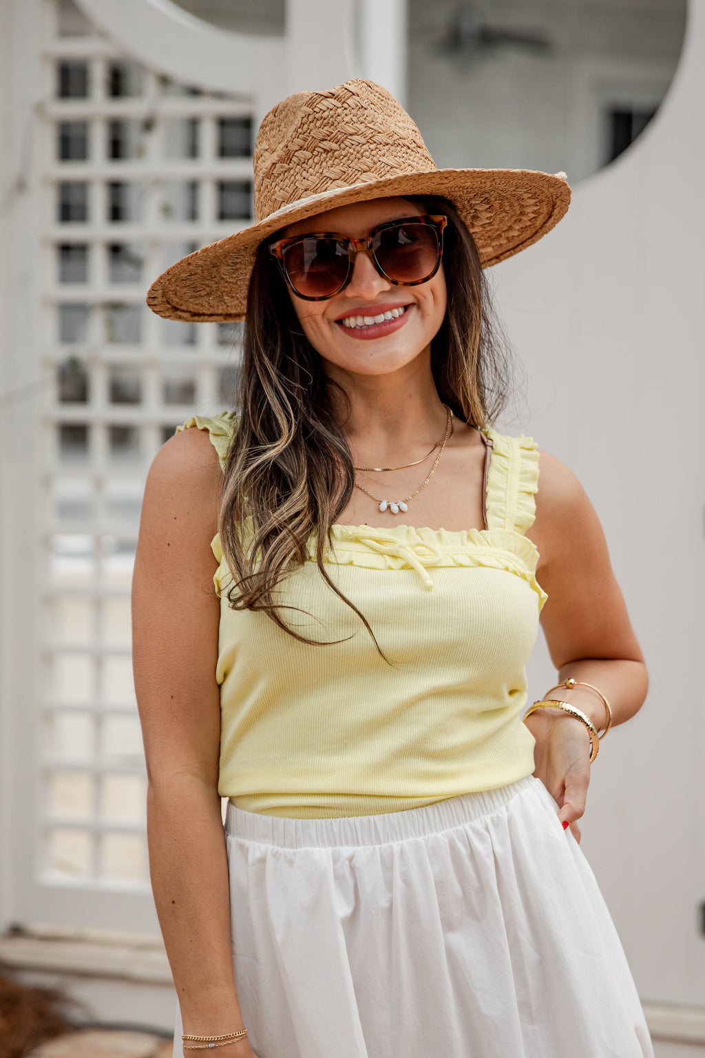 Sweet Escape Ruffle Tank