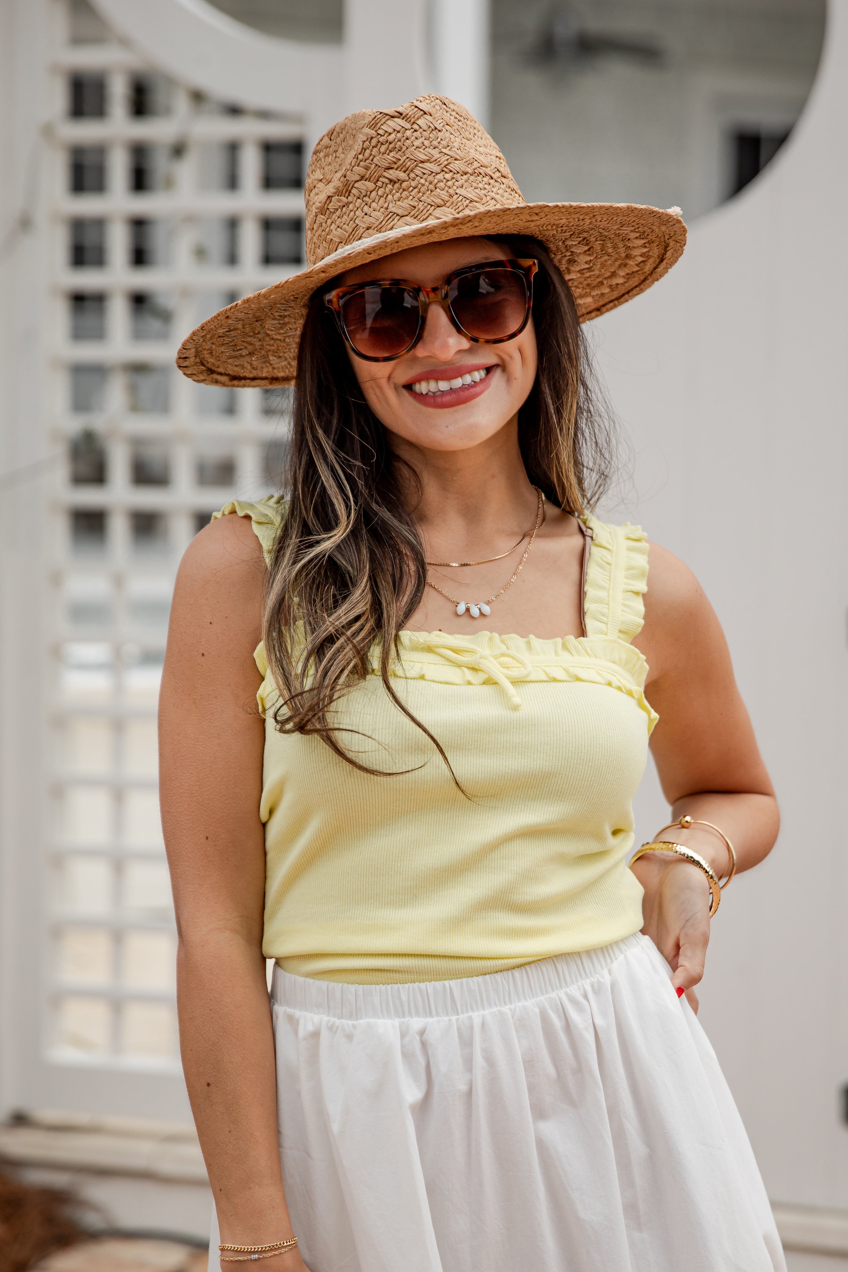 Sweet Escape Ruffle Tank